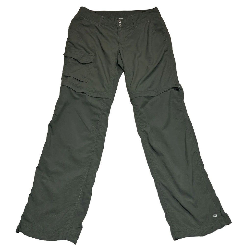 Columbia Convertible Hiking Pants Omni Shield Advanced Repellency Womens Size 8